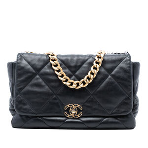 Pre-Loved Chanel Maxi Lambskin 19 Flap